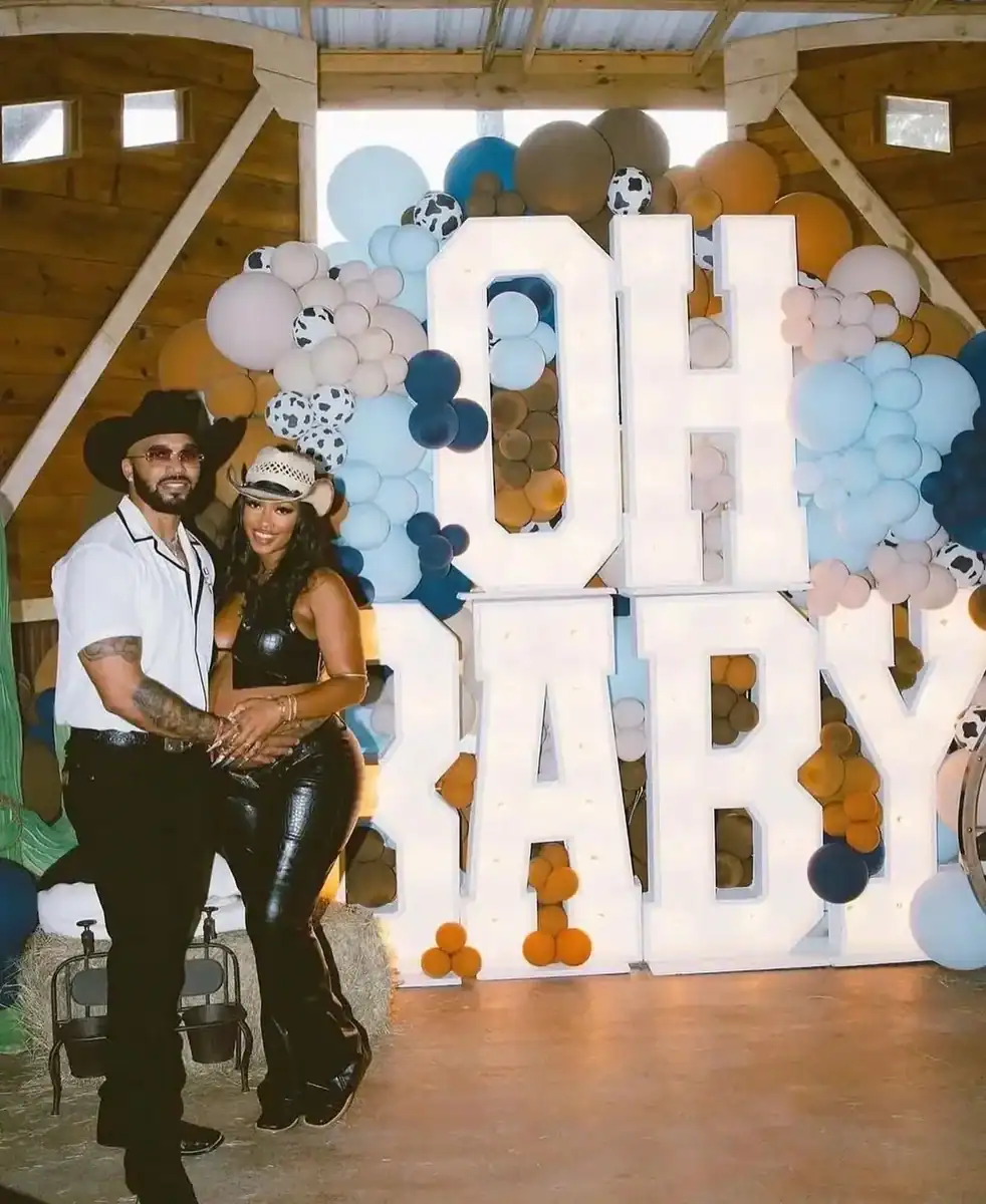 Baby Shower at The Barn at Four Pines Ranch near Houston Texas