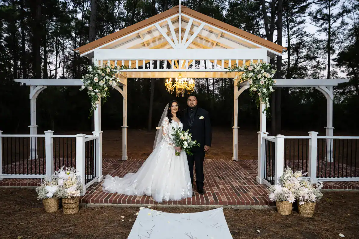 The Barn at Four Pines Ranch Alexandria and Jose