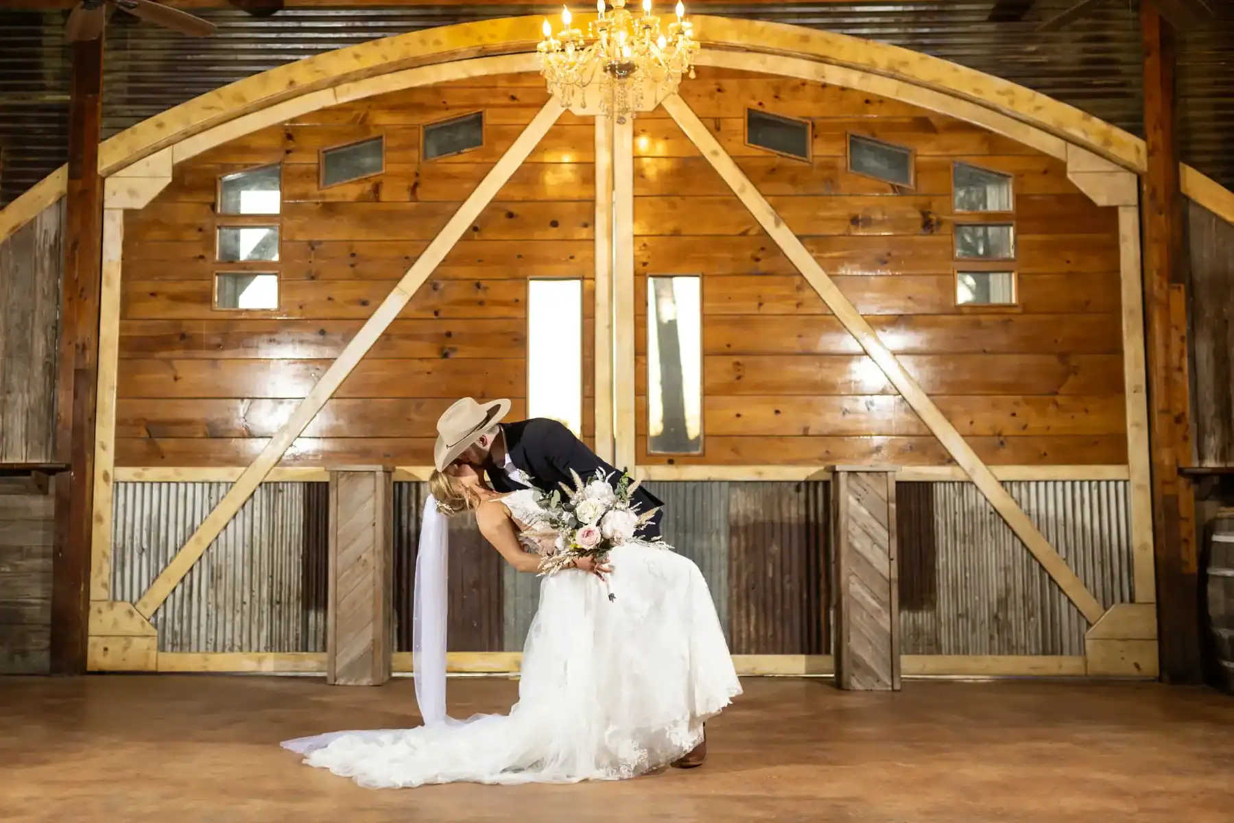 The Barn at Four Pines Ranch Shelby and Ryan