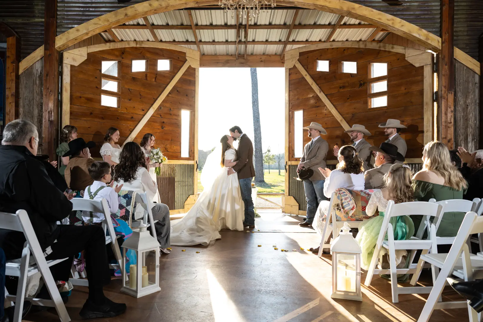 Stable Altar at The Barn at Four Pines Ranch