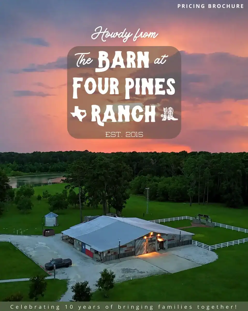 The Barn at Four Pines Ranch Pricing Guide